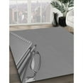 thumbnail image 3 of Ahgly Company Machine Washable Indoor Rectangle Transitional Smokey Gray Area Rugs, 3' x 5', 3 of 7