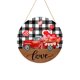 thumbnail image 2 of Placa de madera para decoración navideña, letrero redondo de madera para puerta, decoración navideña, adorno colgante, decoración de Halloween, decoración de otoño, decoración del hogar, adornos navid, 2 of 6
