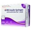 BD Half-Unit Insulin Syringes 31g 8mm