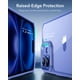thumbnail image 4 of Funda de teléfono ESR Air Armor Series para iPhone 16, azul transparente, 4 of 8