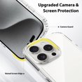 thumbnail image 6 of Allytechgroup iPhone 16 Pro Max Case Clear, Slim Fit Acrylic Transparent Shockproof Not-Yellowing Bumper Minimalist Phone Case for Apple iPhone 16 Pro Max, Clear, 6 of 6