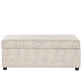 thumbnail image 3 of Miekor Furniture Twin Size Folding Ottoman Sleeper Bed with Mattress Convertible Guest Bed Light Gray W5UAAE, 3 of 9
