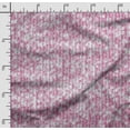 thumbnail image 2 of Soimoi Texture Printed, Japan Crepe SatinFabric By The Yard-54 Inch WideDecorative Sewing Fabric For Dresses, Kimonos, Gowns-Pink, 2 of 5