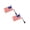 Black*2pc, variant on 15.3" US Flag Motorcycle Flagpole Kit, Aluminum Pole for Luggage Racks, Patriotic 4th of July Accessory