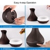 Vase Air Purifier Oil Burner Aroma Diffuser Humidifier Aromatherapy 1518-2