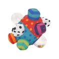 thumbnail image 2 of DPTALR Baby Hand Holding Rattle Ball Tactile Sense Stereo Cloth Ball Toy Feat, 2 of 8