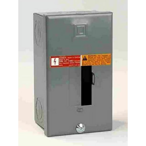Square D Main Lug Load Center 30 Amp 2 Space 2 Circuits Boxed
