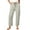 Gray, variant on LSLJS Wide Leg Pants Woman Drawstring Waisted Athletic Cargo Pants Casual Loose Solid Color Trousers Pantsr with Pockets, S-2XL