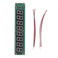 thumbnail image 2 of Frequency Meter Module PLJ-8LED-R Frequency Display Measurement 0.1MHz-2400MHz Frequency Display Component Module,D,1 * Frequency Meter Module 2 Sets * Wiring Harnesses, 2 of 6
