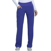Cherokee Iflex Women's Scrubs Pant Mid Rise Straight Leg Pull-On CK002