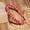 Red Stone, variant on Patterned Braided Bracelet Made of Natural Stone, Each Piece Unique, Women's Vintage Natural Stone Bracelet, Trendy Spring & Summer Versatile Jewelry,florid red stone