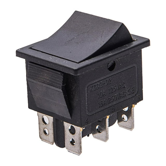 Kids Electric Ride On Car Foot Pedal Accelerator Switch Compatible with 6/12 Volt Ride-On Toys Black Replacement Part