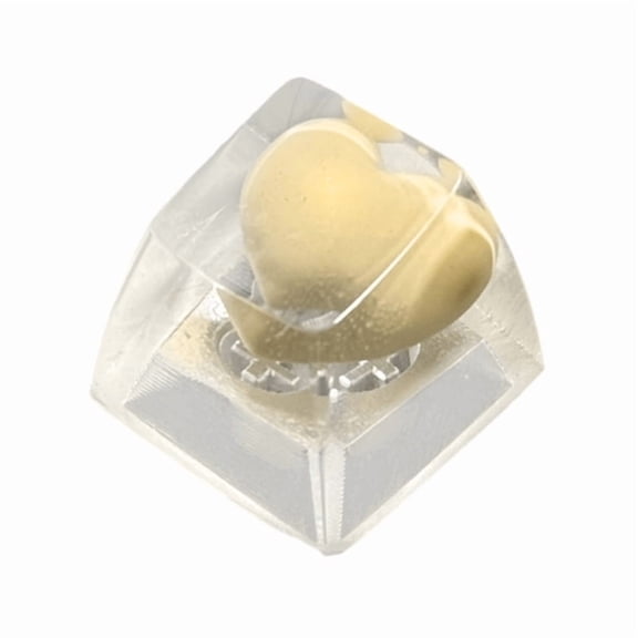 Colorful Heart Keycap Handmade SA R1 Profile ESC Keycaps for Mechanical Keyboards M Switches