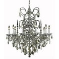 thumbnail image 1 of Elegant Lighting Athena 30" 10 Light Spectra Crystal Chandelier, 1 of 1