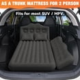 thumbnail image 5 of Car Air Mattress Bed: Inflatable Back Seat Air Mattress for Car, Thickened Camping Sleeping Pads with 2 Pillows & Air Pumps, Fits Sedan/Truck/SUV, Grey, 5 of 12