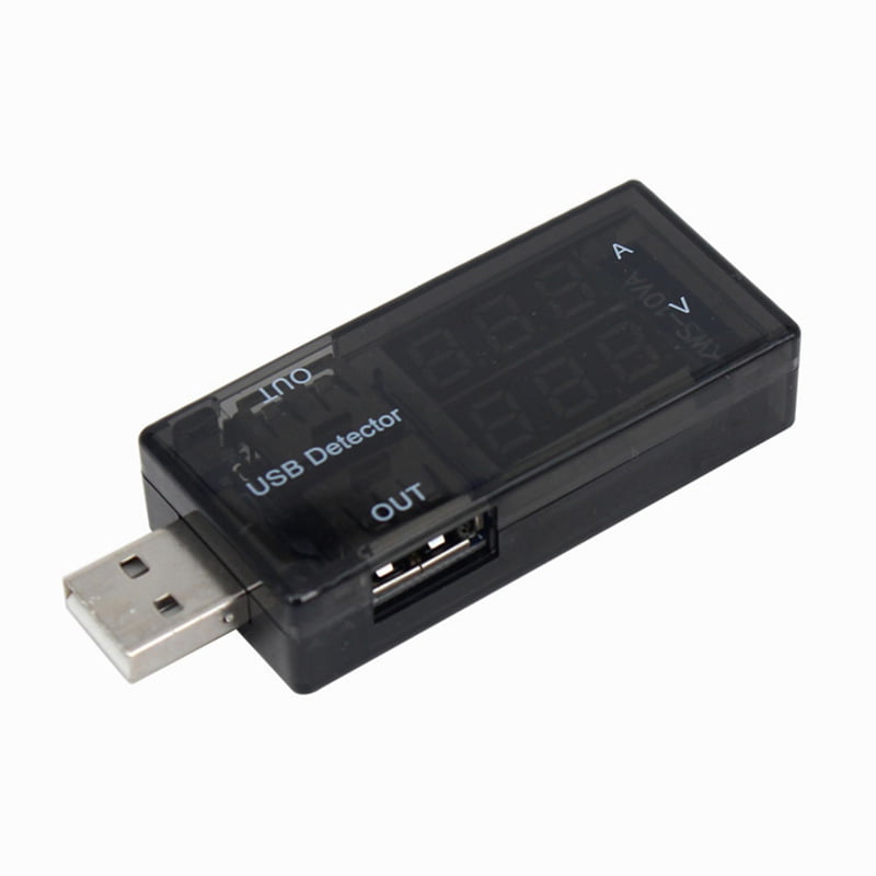USB Charger Current Voltage Power Detector Tester Digital Volt Amp Meter For IOS 