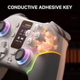 thumbnail image 2 of ECHTPower Wireless PC Gaming Controller with TFT Screen, Hall-Effect Joysticks No Drift, 1000Hz Polling, Dual Hall Triggers, Turbo & RGB, Multi-Platf, 2 of 9