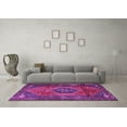 thumbnail image 3 of Ahgly Company Indoor Rectangle Persian Purple Traditional Area Rugs, 2' x 5', 3 of 4