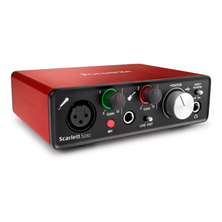 Focusrite - Scarlett Solo (2nd Gen) - Audio (Best Audio Interface For Djing With Ableton)
