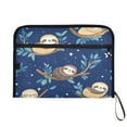 thumbnail image 7 of WOBOGO Cute Cartoon Sloth Pattern with Blue Background Expanding File Folder Letter Size Accordion Filing Organizer 13 Pocket Separate Organ Pocket, 7 of 7