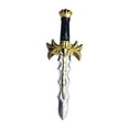 thumbnail image 3 of Espada corta falsa para niños, accesorio de cosplay, juguete de artes marciales para piratas. Estilo B, 3 of 9
