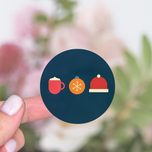 Envelope Seals Circle Envelope Ca99 Sticker