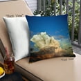 thumbnail image 1 of Ahgly Company Earth Clouds Outdoor Throw Pillow, 18 inch by 18 inch, 1 of 6