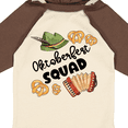 thumbnail image 4 of Inktastic Oktoberfest Squad Hat, Accordion, Pretzels Boys or Girls Long Sleeve Baby Bodysuit, 4 of 5