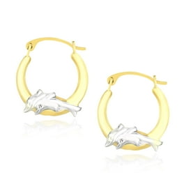 Small 925 Sterling Silver Oval Huggie Hoop Earrings For Women - Hypoallergenic Gift For Sensitive Ears (Gold Plated)
