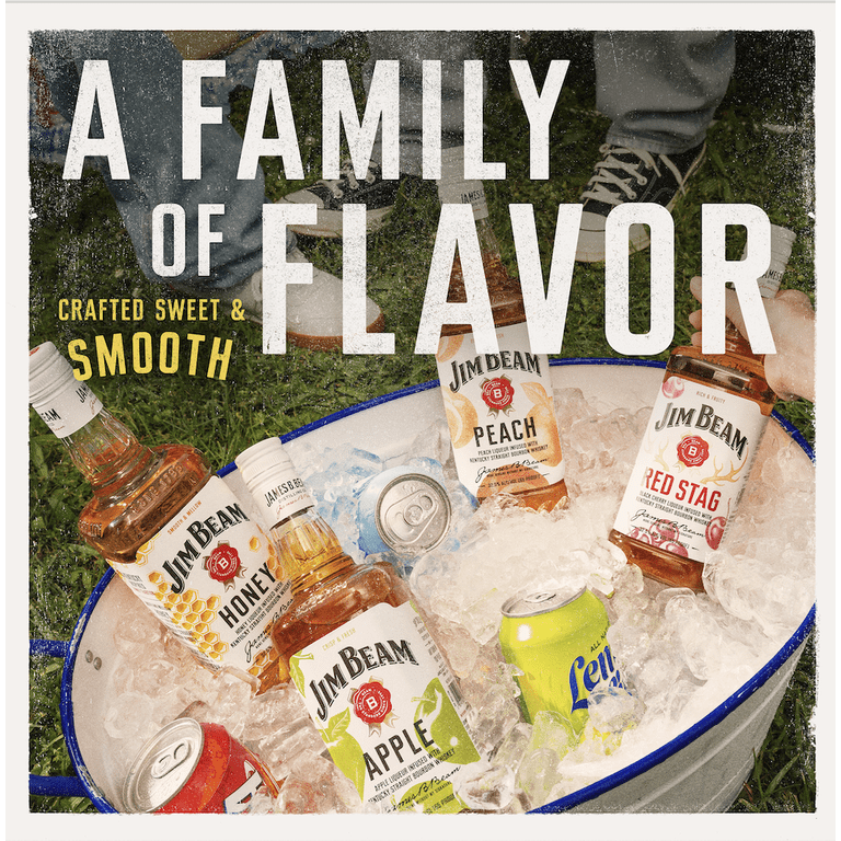 Jim Beam, Whiskey, Honey Flavored Whiskey 750 ml, 32.5% ABV