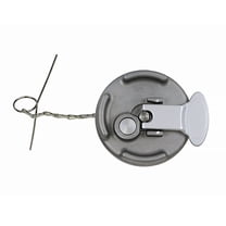 4" Aluminum Lever Locking w/ Keys Vented Truck Fuel Cap Compatible w/ Peterbilt 330 to 587 Semi Trucks, 4" Lever Style Diesel Fuel Tank Cap Lock, Replace 11-04859-200, 1104859200