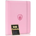thumbnail image 1 of Carpeta Fabmaker Premium con 9 compartimentos para 540 tarjetas, color rosa, 1 of 7