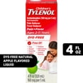 thumbnail image 3 of Children's Tylenol Pain + Fever Medicine, Dye-Free, Apple, 4 fl. oz, 3 of 12