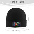 thumbnail image 3 of Geometry Dash Knit Beanie Hat Winter Soft Watch Cap Elastic Skull Caps For Men Women, 3 of 9