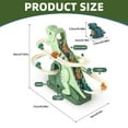thumbnail image 3 of Dinosaur Slide Toy Set Toy Car Ramp Track Dinosaur Climbing Railcar Funny Escalator Toy Dinosaur Automatic Stair Climbing Race Track Set, 3 of 9