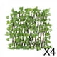 thumbnail image 2 of Cerca de jardín Zulema Valla retráctil 4x Pantalla de privacidad de Hojas, 2 of 7