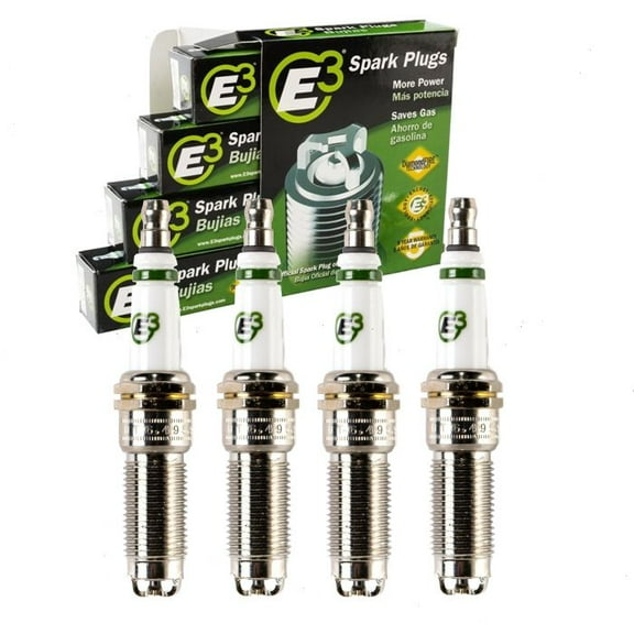 4 pc E3 Spark Plugs compatible with Buick Regal Sportback 2.0L L4 2018-2020