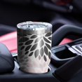 thumbnail image 4 of 30oz Pink Floral and Petal Pattern Tumblers Stainless Steel Tumbler with Lid and Straw,Vacuum Insulated Double Wall Travel Tumbler Cups Mug with Cleaning Brush for Coffee,Tea, 4 of 7