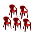 thumbnail image 4 of TISHITA 5 Pcs 1/64 Chaises de Diorama de Garage Ornements Simulation Mobilier d'Atelier Auto Rouge, 4 of 8
