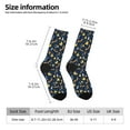 thumbnail image 2 of Disketp Scarf Ski Shoes sock Unisex Crew Socks Lightweight Breathable Ventilation Ankle Socks, Mid-calf socks for Daily, 2 of 6