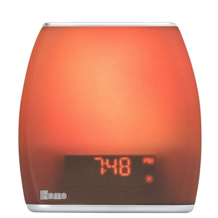 Light Therapy Sound Machine (iHome Zenergy Bedside Sleep Therapy Machine Sleep Better, Easier & Longer, Zen Light & Sound Therapy Machine, Calming, Soothing Sounds, Soft Lighting, Bluetooth Audio, White Noise)