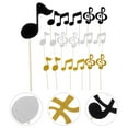 thumbnail image 4 of LOLIPPYY Musical Note Cake Toppers Paper Decorations 18 Pieces 4.6 x 1.7 x 0.2 Inches, 4 of 11