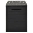 thumbnail image 3 of vidaXL Garden Storage Box Anthracite 116x44x55 cm, 3 of 5
