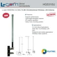 thumbnail image 2 of L-Com HG5310U 5.3 GHz 10 dBi Omnidirectional Wireless LAN Antenna, 2 of 2
