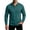 (New28)Green, variant on Thousandth Men's Waffle Long Sleeve Shirt Classic Collared Pullover Casual Breathable Shirts for Golf, Hiking and Active Days