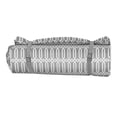 thumbnail image 1 of Novaform Twin Rollout Lounger with Travel Bag - Grey, 1 of 2