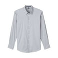 thumbnail image 4 of Devon & Jones DG537 Men's CrownLux Performance Microstripe Dress Shirt-Graphite/ White-L, 4 of 6