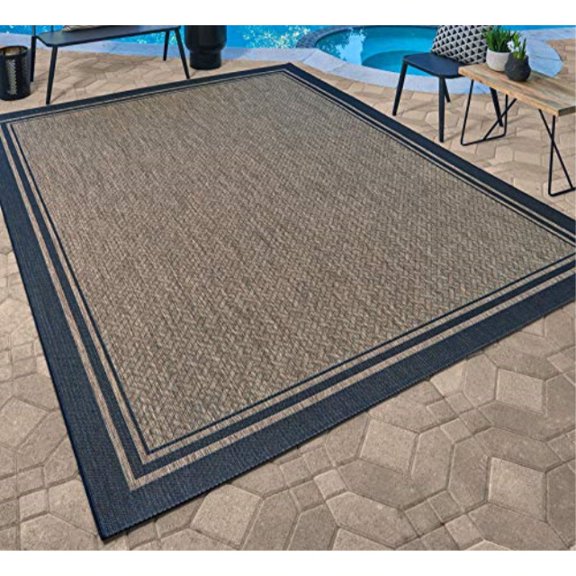 Outdoor Rugs Black