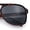 Tortoise - Black, variant on Polarized Mens Classic Oversized Racer Sport Plastic Sunglasses Matte Black - Green