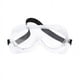 thumbnail image 5 of Gafas de seguridad protectoras flexibles, suaves, sin ventilación, cuerpo transparente, revestimiento antivaho, lentes transparentes, correa ajustable negra, 5 of 5